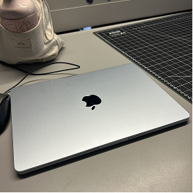 This is my closed macbook.