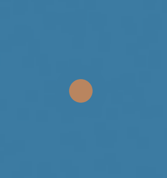 I also changed the colour of the background to blue.