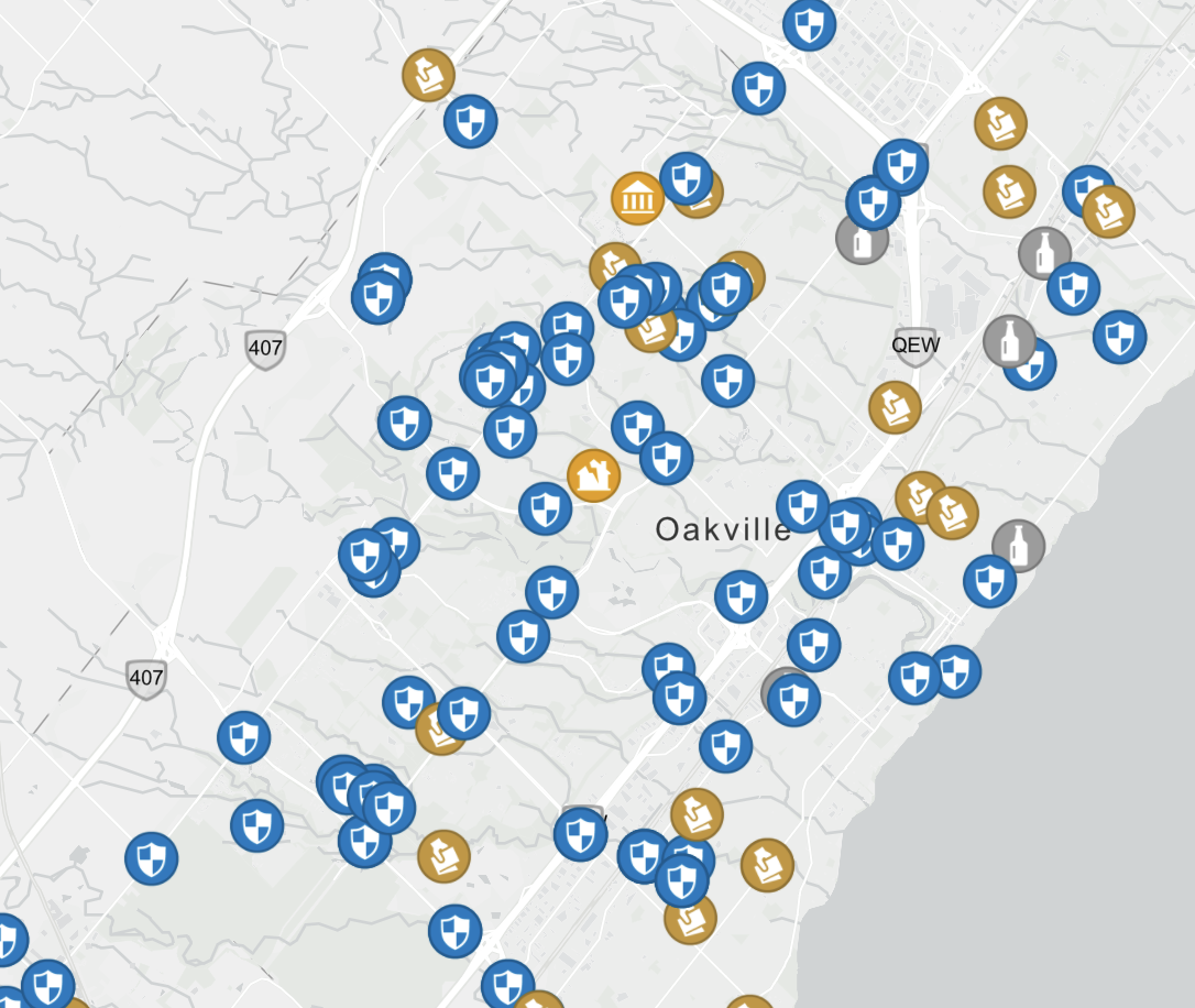 Particle playground effect on wall.