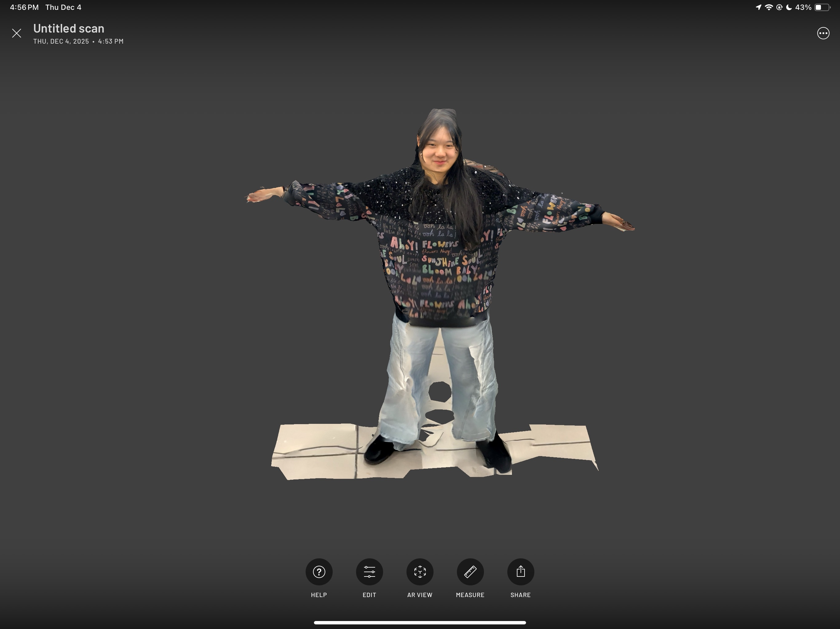 This is a front facing side myself after it was cropped and detailed.