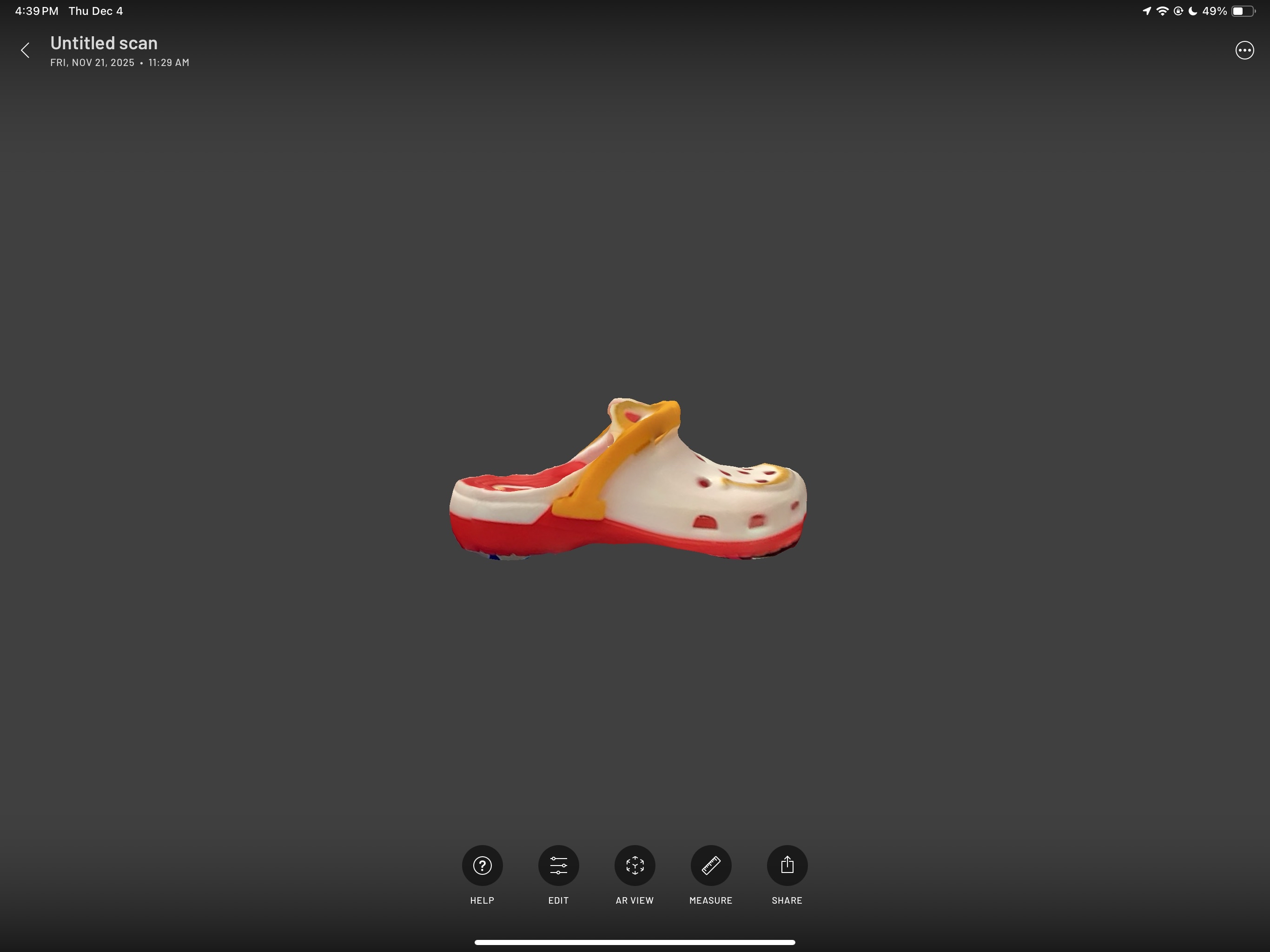 This is the other side of my McDonalds Cros