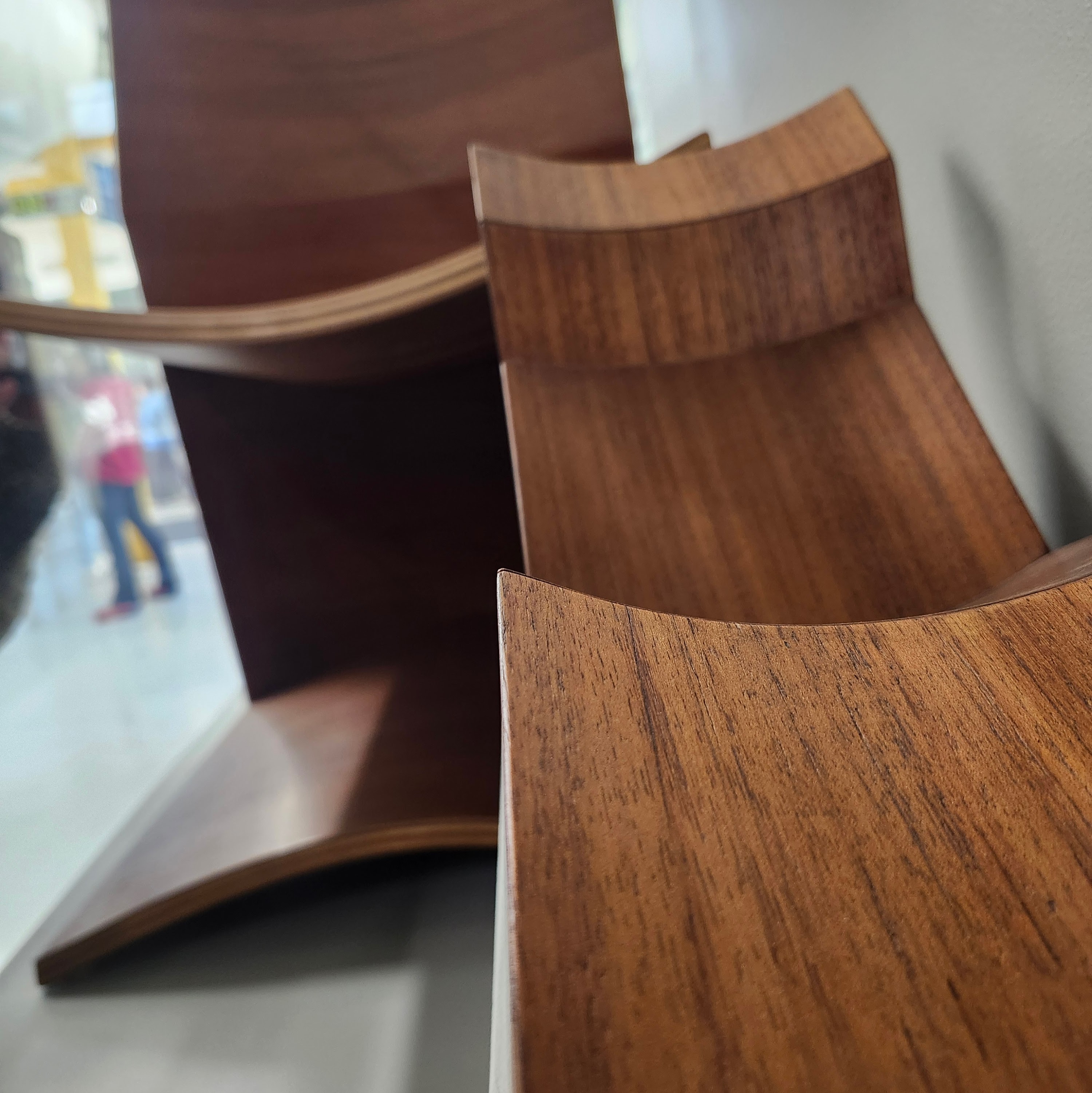 This piece of work was manipulated by everyday utilitarian wood-based forms brought by the Honours Bachelor of Craft and Design.