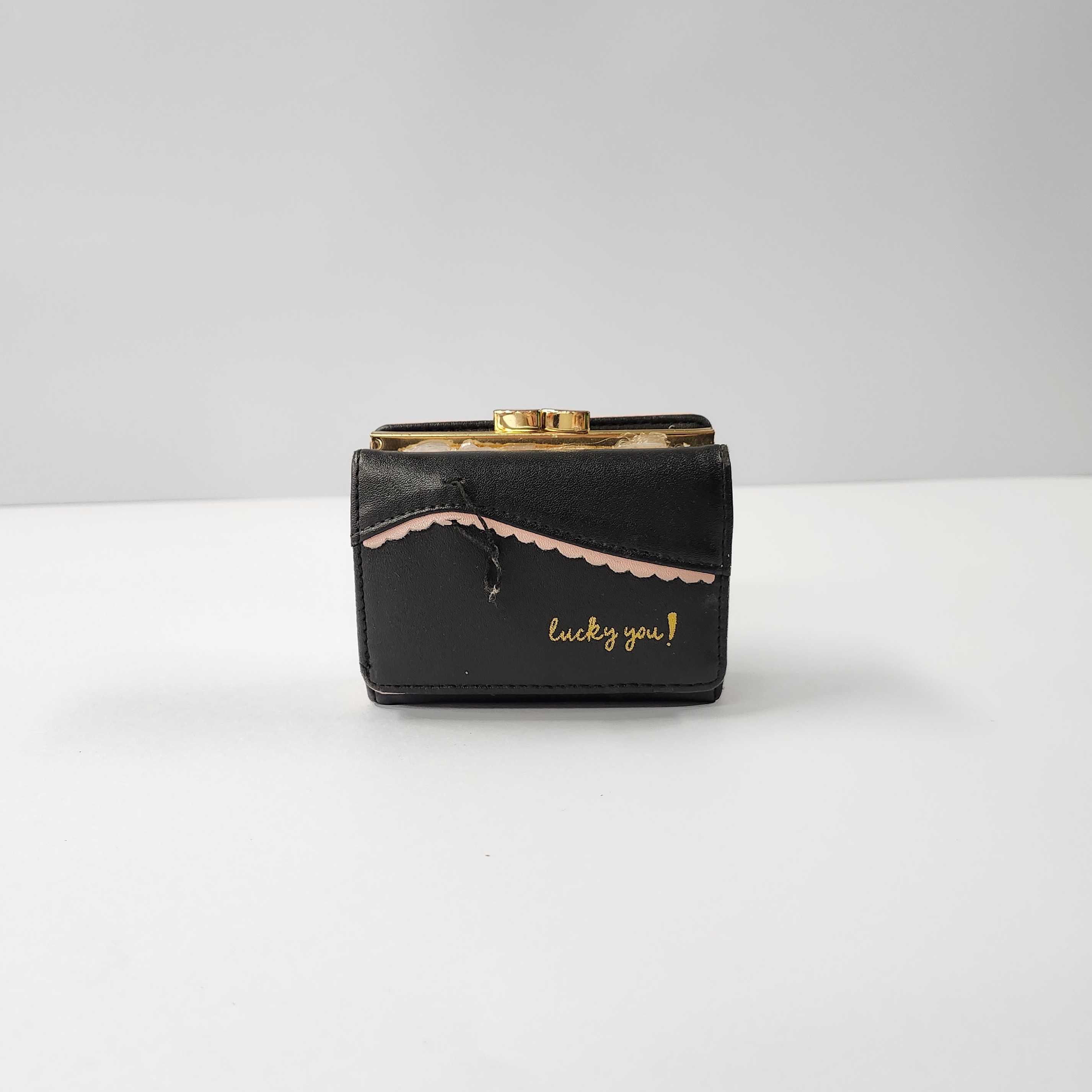 This is the wallet from the front side.